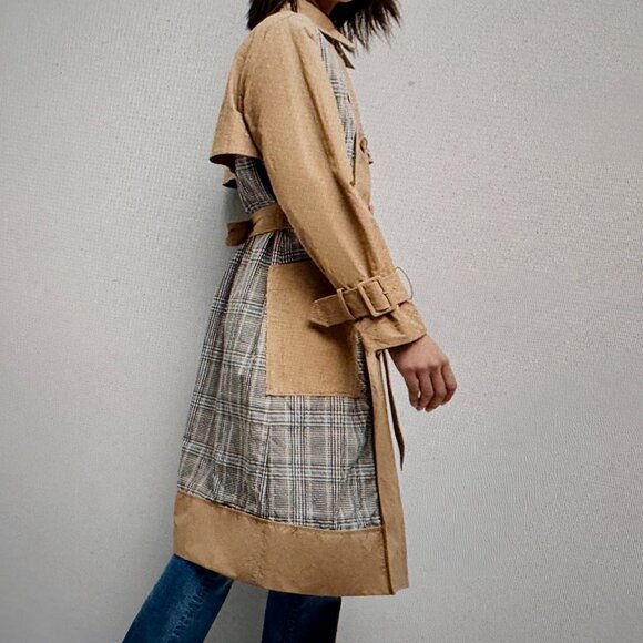 NWT: Sharp, tailored Veronica Beard Liam Trench Coat (XS, S) - Picture 1 of 10